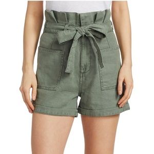 Joe's Linen Shorts Green 0